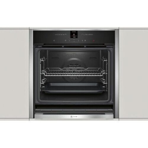 NEFF B57CR22N0B Slide and Hide Electric Oven - Stainless Steel